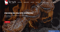 Desktop Screenshot of churrascariapertutti.com.br